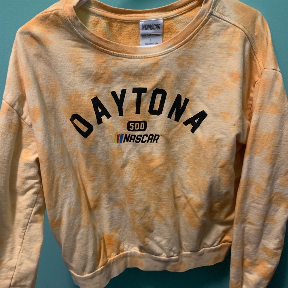 Nascar Daytona 500 Crop Longsleeve